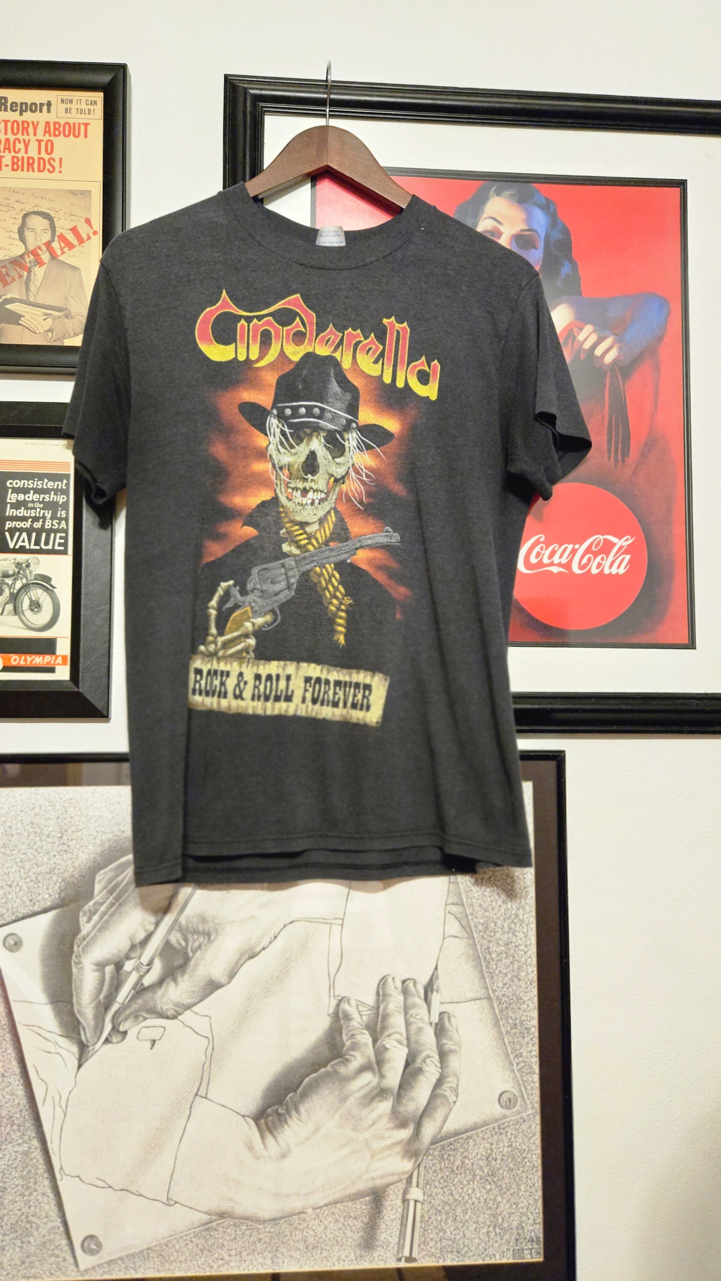 Cinderella Fader (tee & a tape) Large