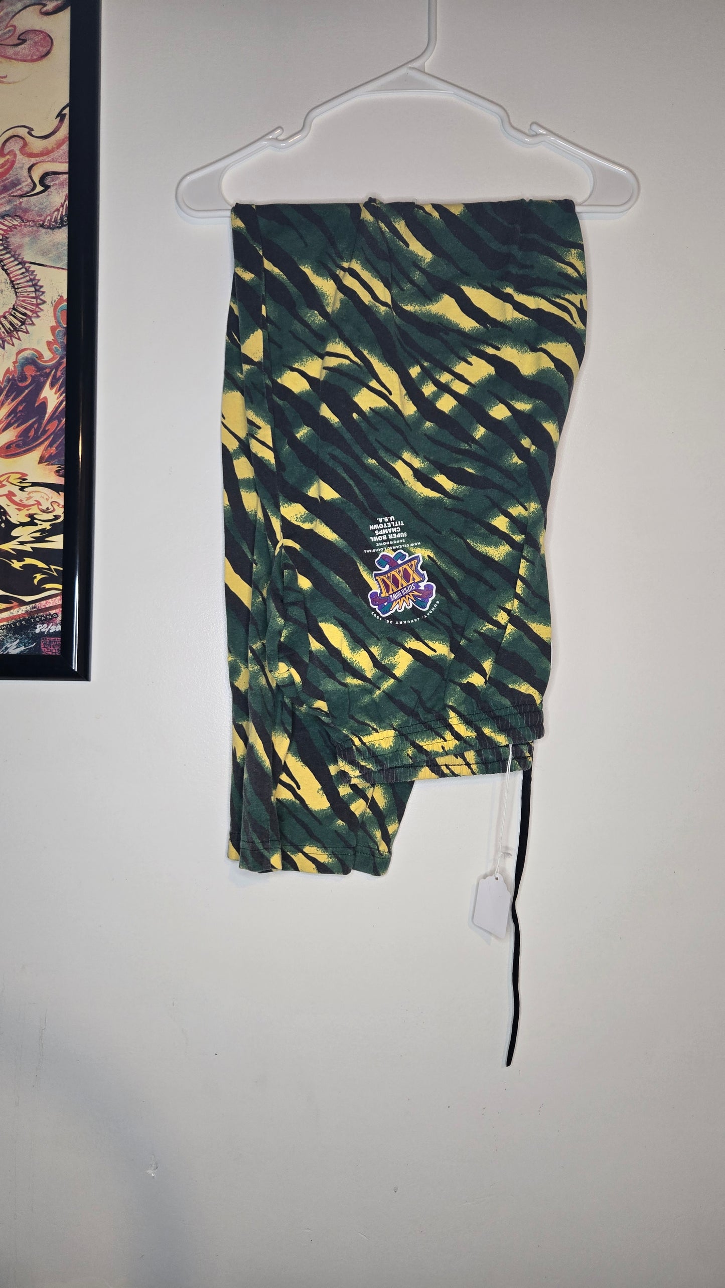 Rare Zubaz Packers superbowl pants