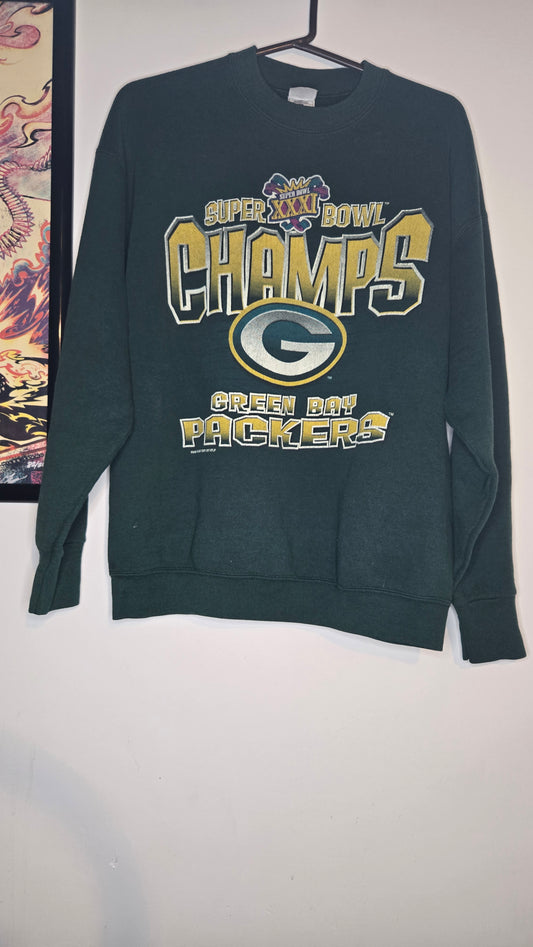 97 Packers superbowl  crewneck