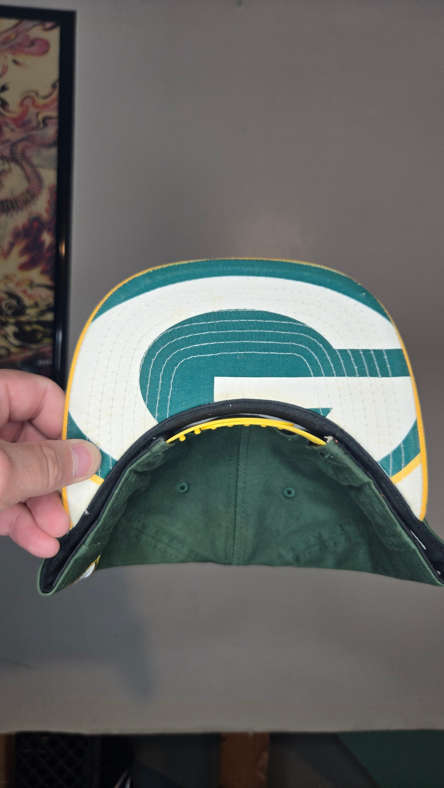 Packers blockhead hat