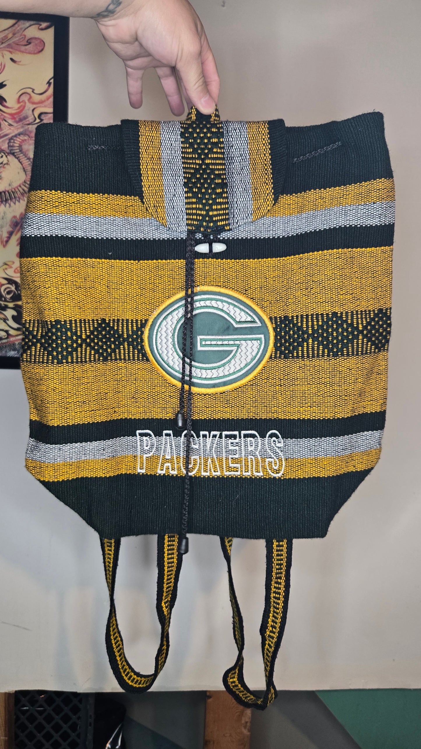 Packers woven bag