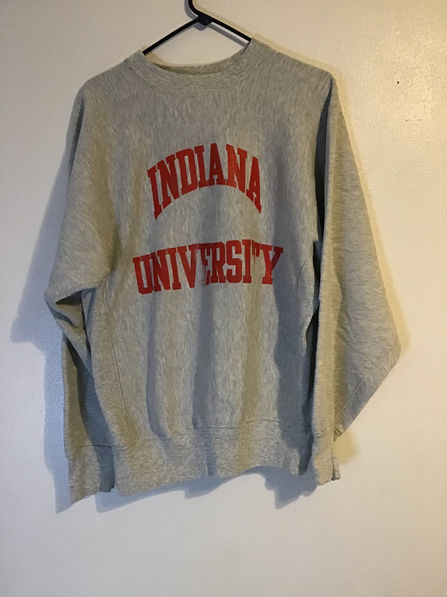 Indiana U  90s Reverse Weave