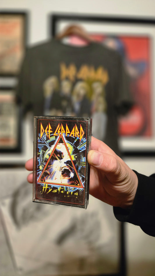 Def Leppard Hysteria (TEE AND A TAPE) Large