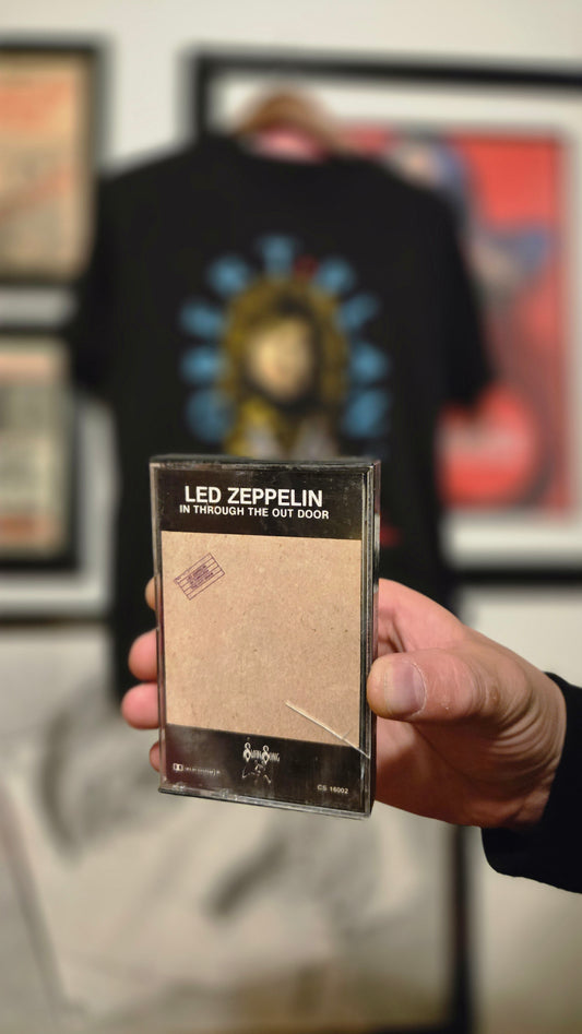 Robert Plant non stop go (TEE AND A TAPE) small/ medium