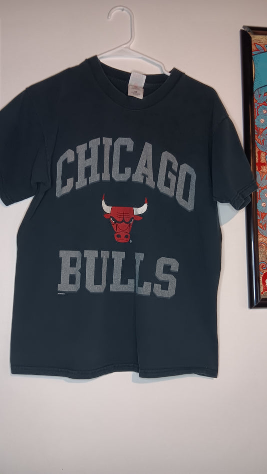 Bulls 90s logo tee